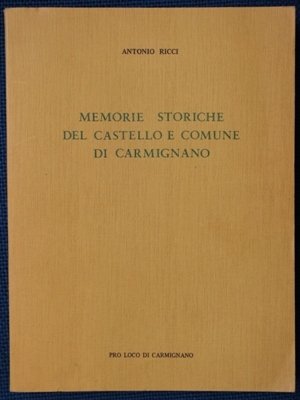 Memorie storiche del castello e comune di Carmignano