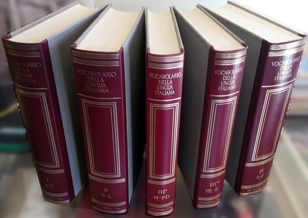 Vocabolario della lingua italiana 5 vol