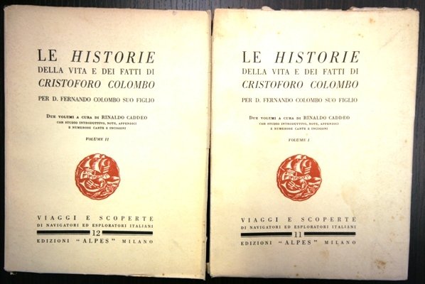 le historie della vita e dei fatti di Cristoforo Colombo