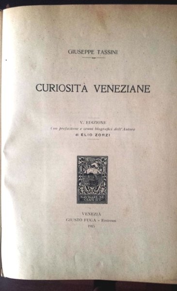 curiosità veneziane