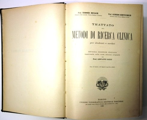 Trattato sui Metodi di Ricerca Clinica