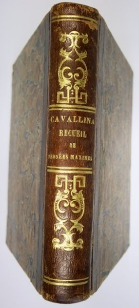 recueil de pensèe maximes et bons mots
