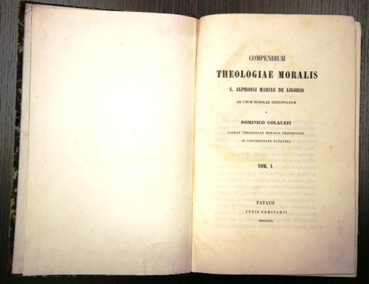 compendium theologiae moralis in 2 tomi