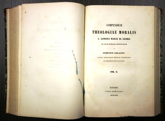 compendium theologiae moralis in 2 tomi