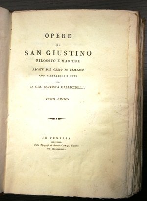 opere di san giustino