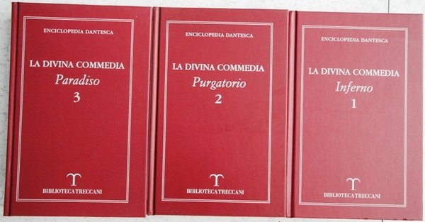la divina commedia in 3 vol