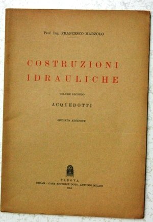 costruzioni idrauliche vol II° acquedotti