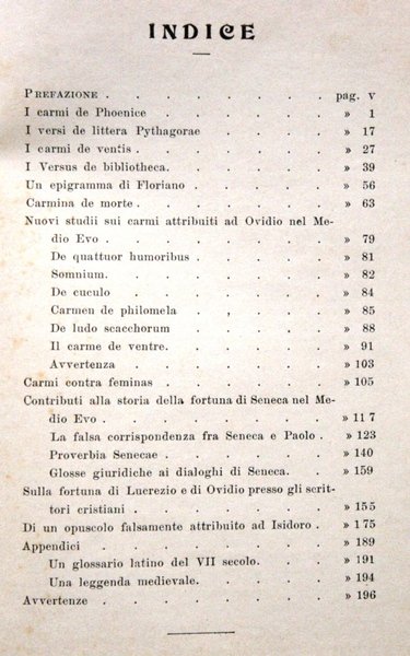 Poesia latina medievale