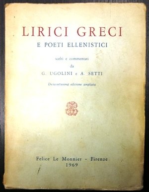 Lirici greci e poeti ellenisti