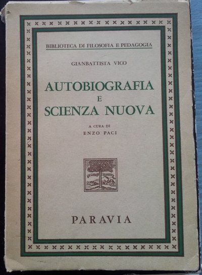 Autobiografia e scienza nuova