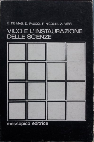 Vico e l'ìinstaurazione delle scienze