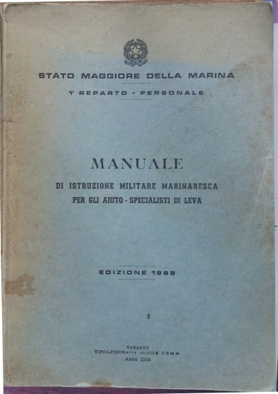 Manuale di istruzione militaresca per gli auto - specialisti di …