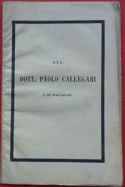 Del dott. Paolo Callegari