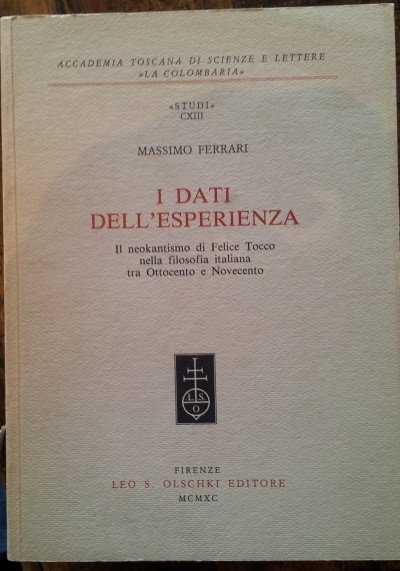 I dati dell'esperienza