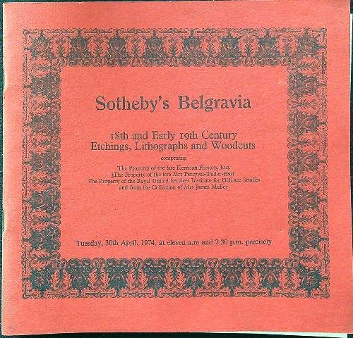 18th and early 19eh century etchings, lithographs and woodcuts