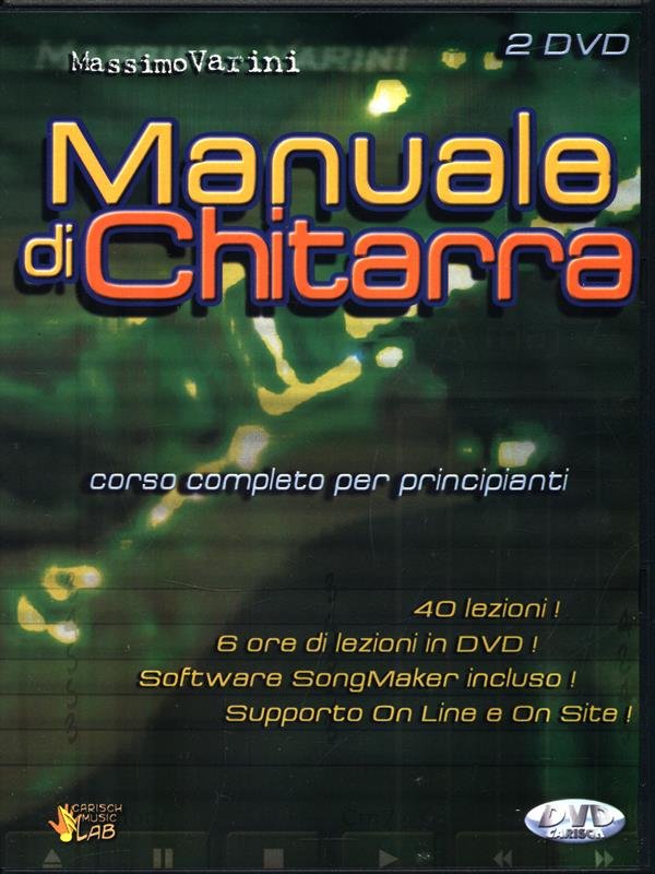 2 DVD: Manuale di Chitarra. Corso completo per principianti (SOLO …