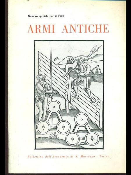 armi antiche. numero speciale 1959