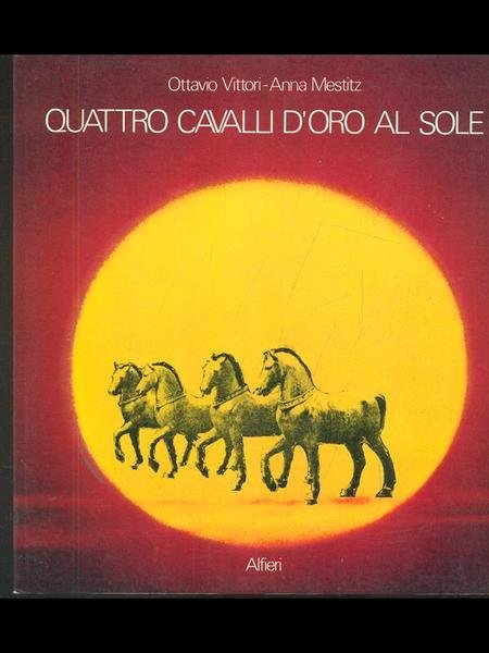 Quattro cavalli d'oro al sole