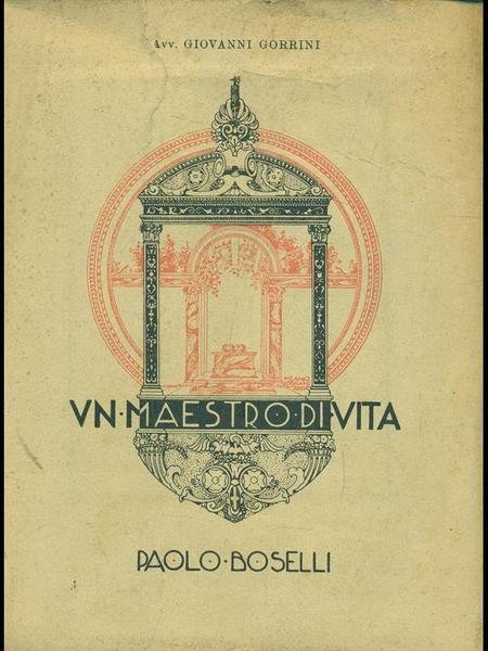 Un maestro di vita Paolo Boselli | Immagine principale