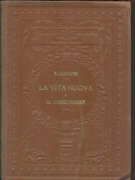 La vita nuova e il canzoniere