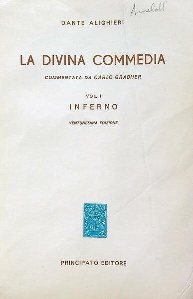 La divina commedia. Inferno