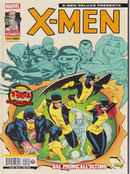 X-Men deluxe presenta n. 202: dal primo all'ultimo