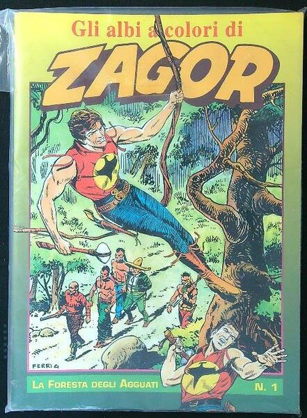 Gli albi a colori di Zagor 4 vv
