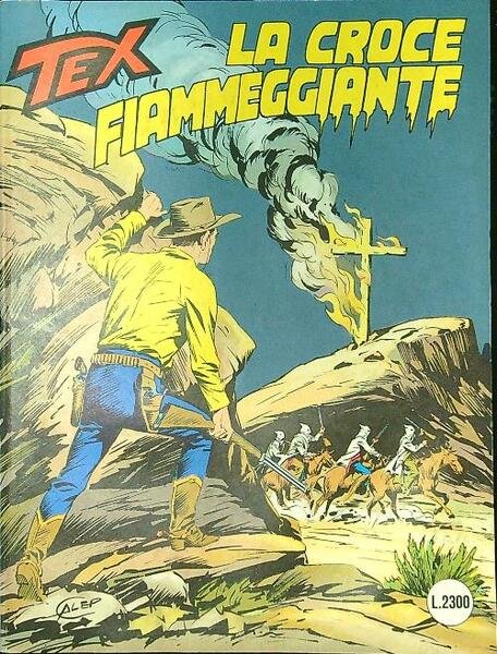 Tex n. 350/aprile 1993: La croce fiammeggiante