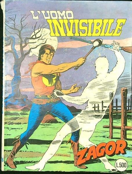 Zagor. 218/giugno 1979: L'uomo invisibile