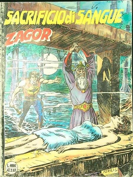 Zagor n. 483/luglio 2001: Sacrificio di sangue