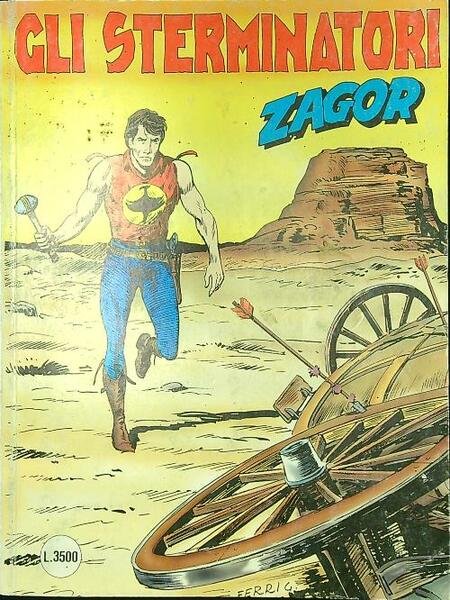 Zagor n. 460/agosto 1999: Gli sterminatori