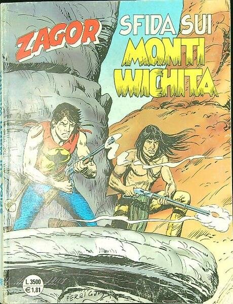 Zagor n. 465/gennaio 2000: Sfida sui monti Wichita