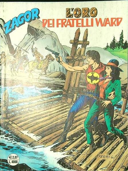 Zagor n. 490/febbraio 2002: L'oro dei fratelli Ward