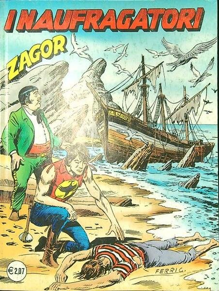 Zagor n. 493/maggio 2002:  I naufragatori