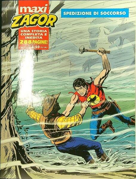 Maxi Zagor n. 21/gennaio 2014: Spedizione di soccorso