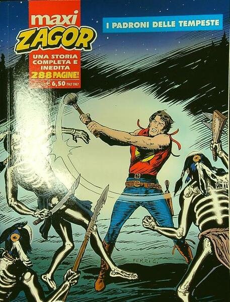 Maxi Zagor n. 20/luglio 2013: I padroni delle tempeste
