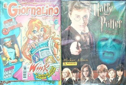 Il Giornalino N. 23/2007 + Sticker Album Harry Potter e l'Ordine della Fenice 