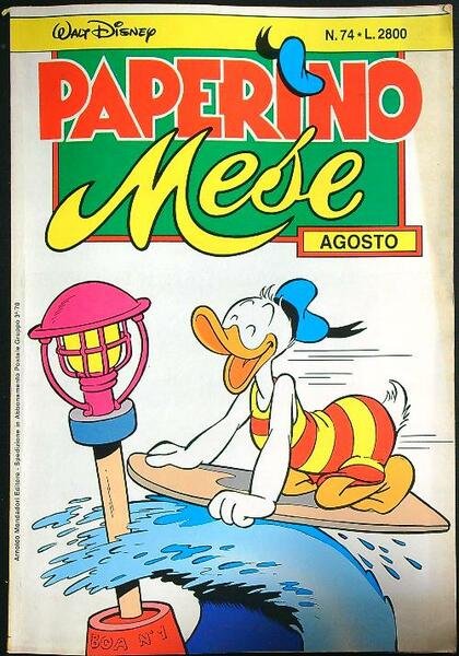 Paperino mese Agosto