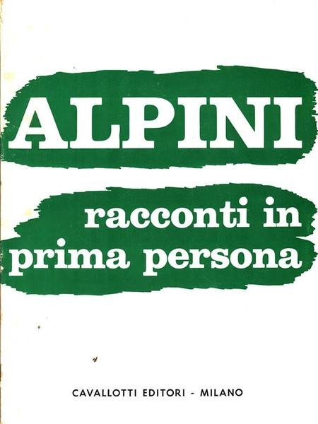 Alpini Racconti in prima persona | Immagine principale