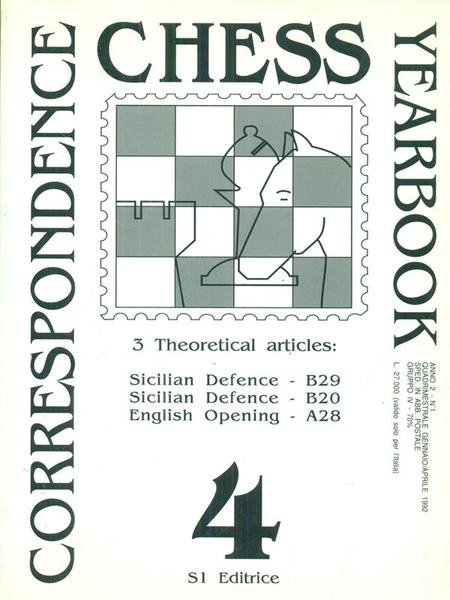 Correspondence chess yearbook 4