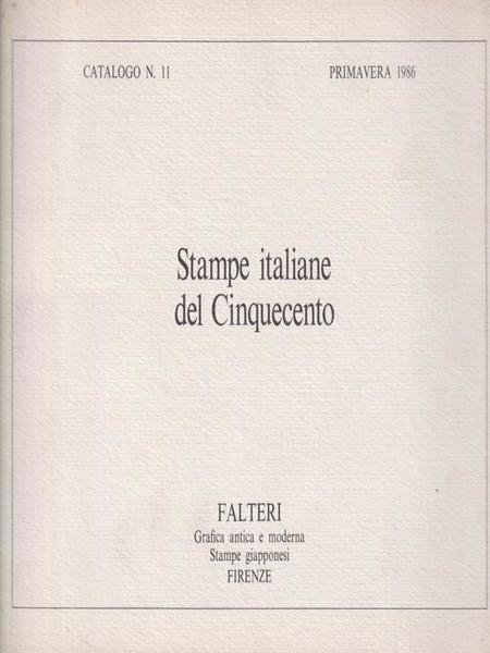 Stampe italiane del Cinquecento