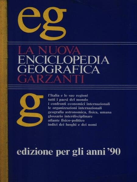 La Nuova Enciclopedia Geografica Garzanti