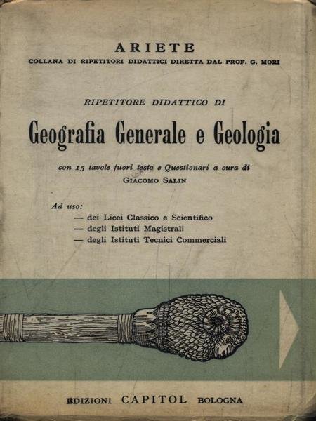 Geografia Generale e Geologia