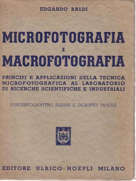 Microfotografia e macrofotografia
