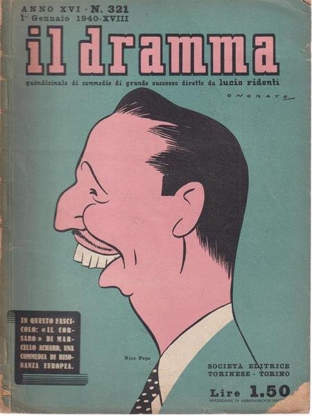 Il dramma 321/ 1 gennaio 1940