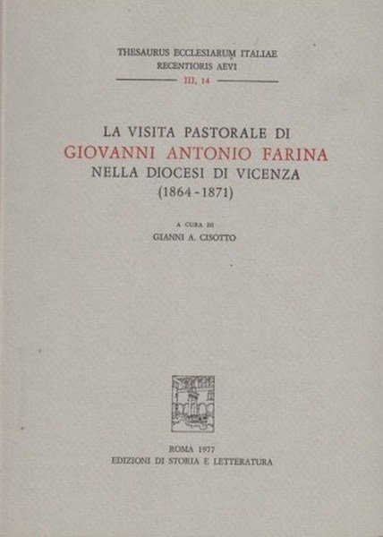La visita pastorale di Giovanni Antonio Farina nella Diocesi di …