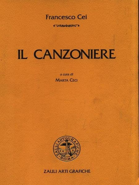 Il canzoniere
