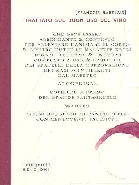 Trattato sul buon uso del vino
