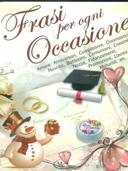 Frasi per ogni occasione