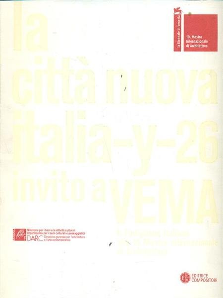La citta' nuova Italia y 2026. Invito a VEMA